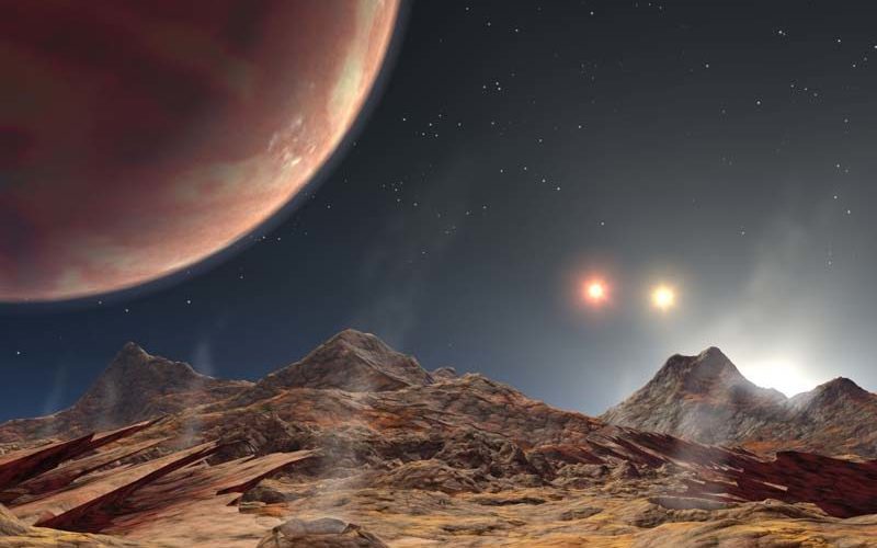 複数の太陽がある惑星が発見される