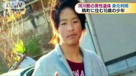 埼玉県東松山市にある都幾川河川敷で砂の中に埋まった少年の遺体