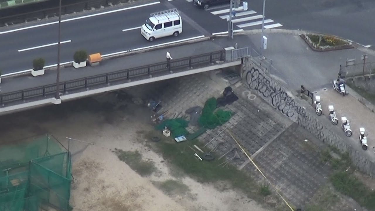 兵庫県伊丹市にある猪名川河川敷でバラバラ殺人事件【続報】