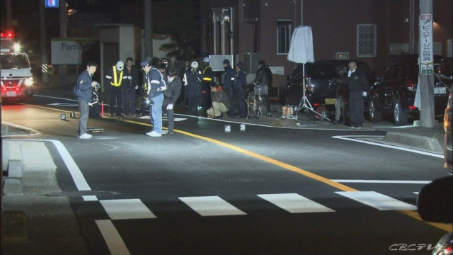岐阜市三田洞の市道で男性がひき逃げされて死亡