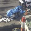 千葉県富津市の漁港で軽乗用車が沈んでいるのが発見される