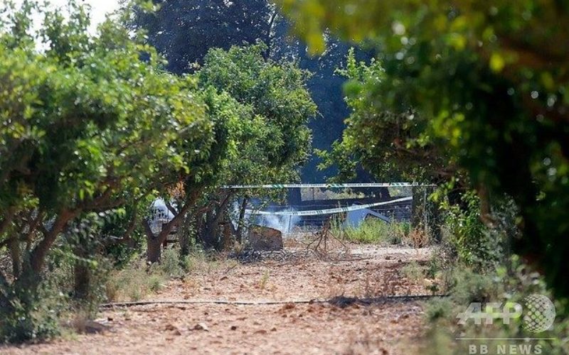 マジョルカ島の上空で2台の飛行物体が激突して7人が死亡