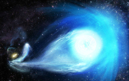 天の川銀河で超高速移動する恒星が発見された