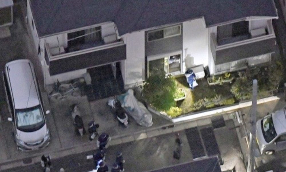 東京都東久留米市の住宅で強盗殺人と見せ掛けた次男逮捕