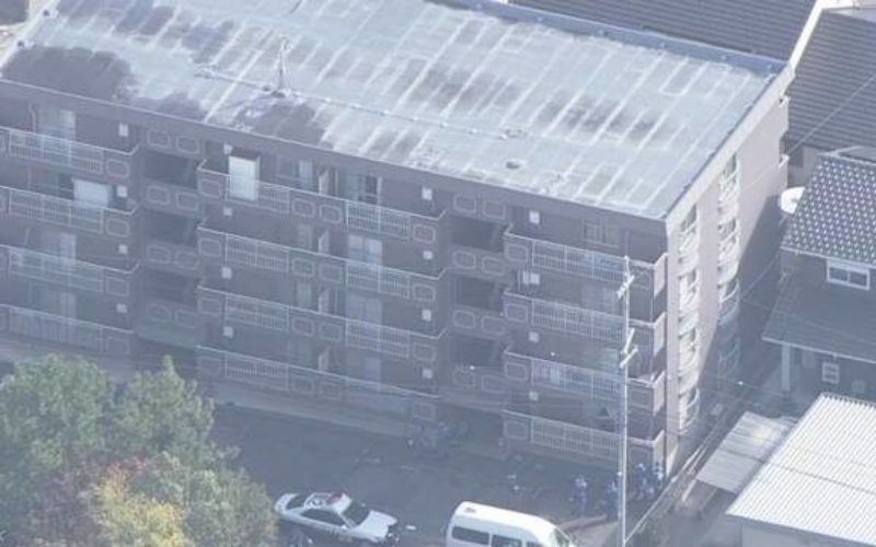 愛知県岡崎市日名本町にあるマンションで刺殺された男性の遺体