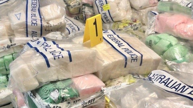 豪州で最大規模となる1.5トンの密輸された覚醒剤を押収