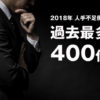 人手不足による倒産が過去最多になっている職種は運輸サービス業