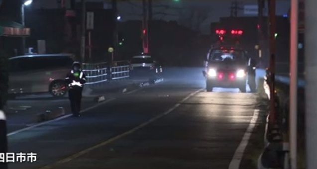 三重県四日市市西日野にある路上で女子高生が轢き逃げされて死亡