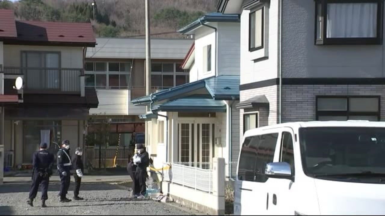 岩手県久慈市にある住宅で妻が夫を殺害した容疑で逮捕