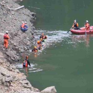奈良県五條市のダムに転落した男子学生の遺体が見付かる