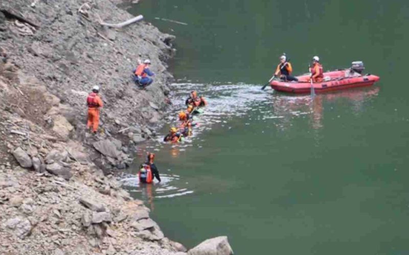 奈良県五條市のダムに転落した男子学生の遺体が見付かる