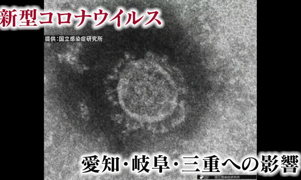 新型コロナウイルス感染者が0才児を含め愛知と岐阜で18人
