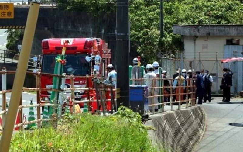 山口県岩国市で下水道の工事中に硫化水素が発生して1人が死亡