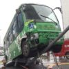千葉県流山市にある森駅で路線バスと乗用車が激突した事故
