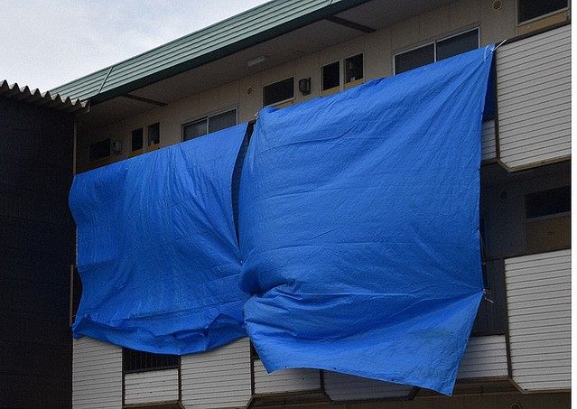 富山県高岡市野村にあるマンションで同居している女性を燃やした男を逮捕