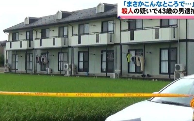 高岡市にあるアパートの室内で知人女性を殺害した43歳の男を逮捕