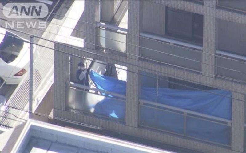 東京都中野区にあるマンションで血だらけになった女性の遺体1