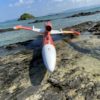 沖縄県竹富町の海岸に小型の機体が漂着
