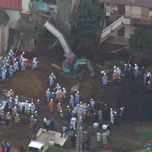 東京都板橋区の住宅造成工事で壁面に建てられた壁が崩れ男性作業員が死亡