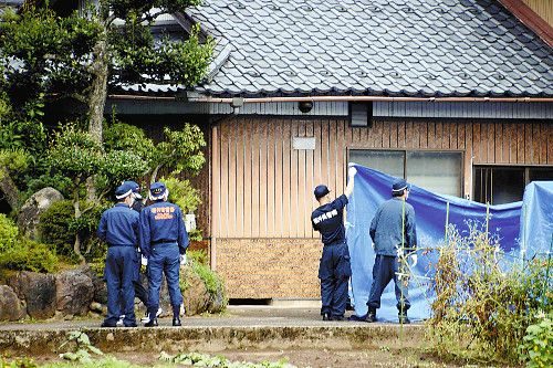 福井市に住む住宅で孫娘を凶器で殺害した親族を逮捕