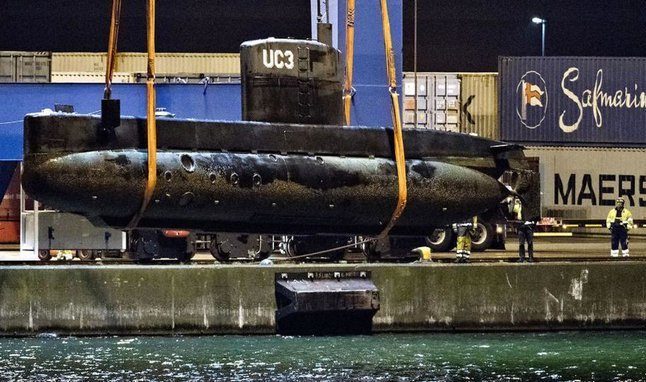 デンマーク人の発明した潜水艦に乗った女性記者殺害事件