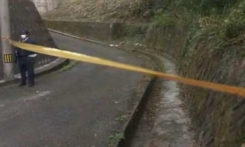 高知県南国市の路上で女性が刃物で刺された事件