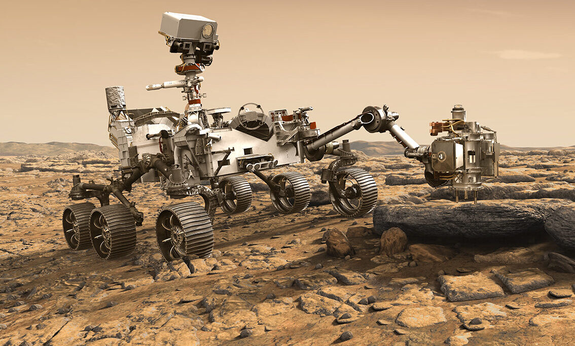 米航空宇宙局が火星に向けて発射させた探査機が無事に着陸