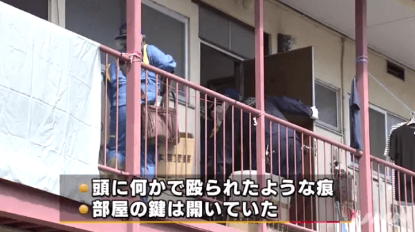 熊本市西区にあるアパートで男性が撲殺された事件での容疑者が死亡