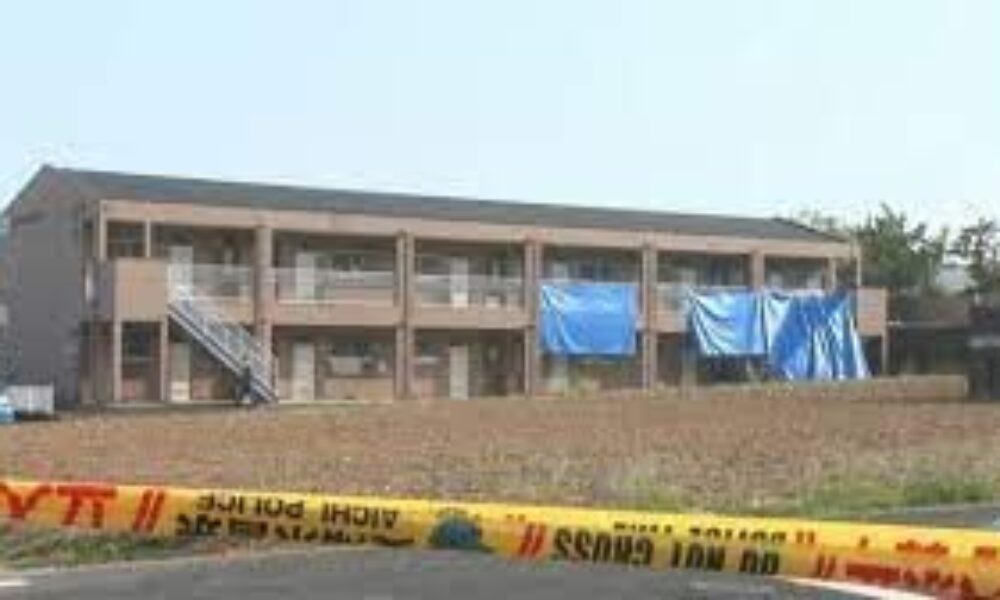 愛知県田原市のアパートで同居していた男性を刃物で刺した殺人事件