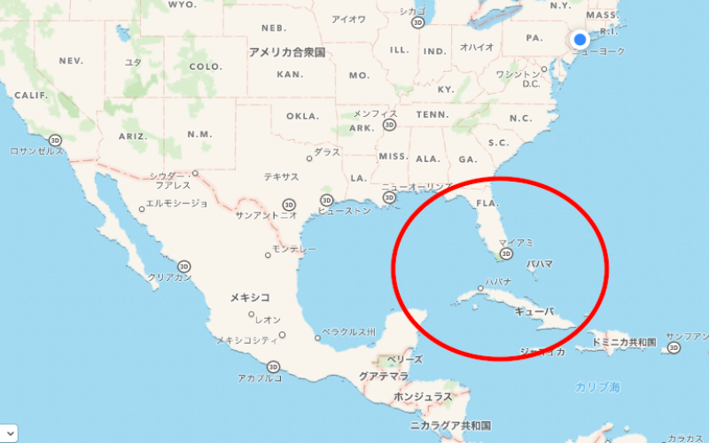 米国南部のフロリダ州で日本人女性が銃で撃たれて死亡