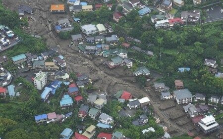 静岡県熱海市で発生した土石流は違法な盛り土が原因か