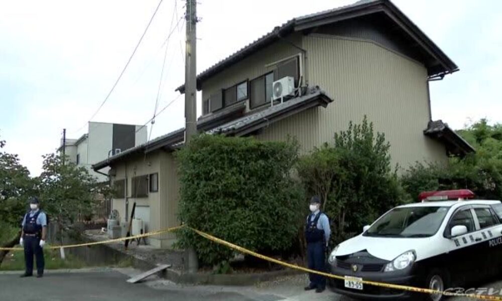 岐阜県海津市の住宅で同居している母親の首を絞めて殺害