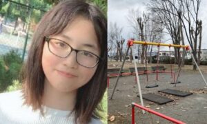 北海道旭川市内に住む中学二年生の女子生徒が公園で凍死