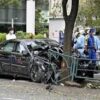 東京都千代田区にある都道で暴走したタクシーが複数人を跳ねた人身事故