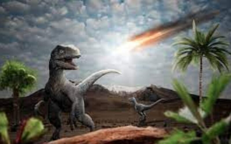 惑星が地球の大気圏内に突入し落下した影響で生存していた生命が大量絶滅