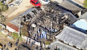兵庫県稲美町にある住宅火災で焼け跡から発見された小学生の兄弟