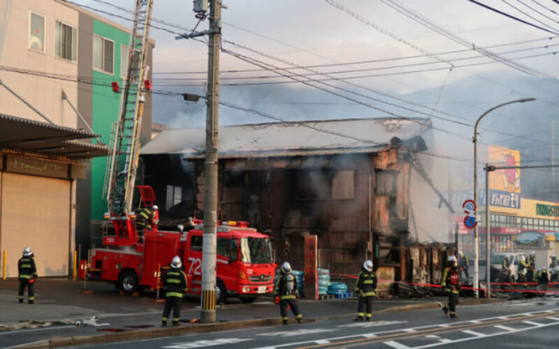 北九州市八幡西区の店舗兼住宅火災は放火殺人と断定
