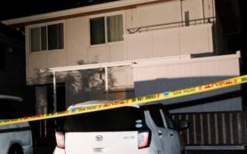愛知県一宮市にある住宅で3人の娘が母親に殺害された無理心中事件