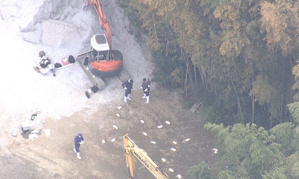 愛媛県新居浜市にある竹林に生後間もない乳児の遺体を遺棄した女を逮捕
