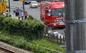 埼玉県所沢市にある踏切内に立ち入った女子中学生が跳ねられて死亡