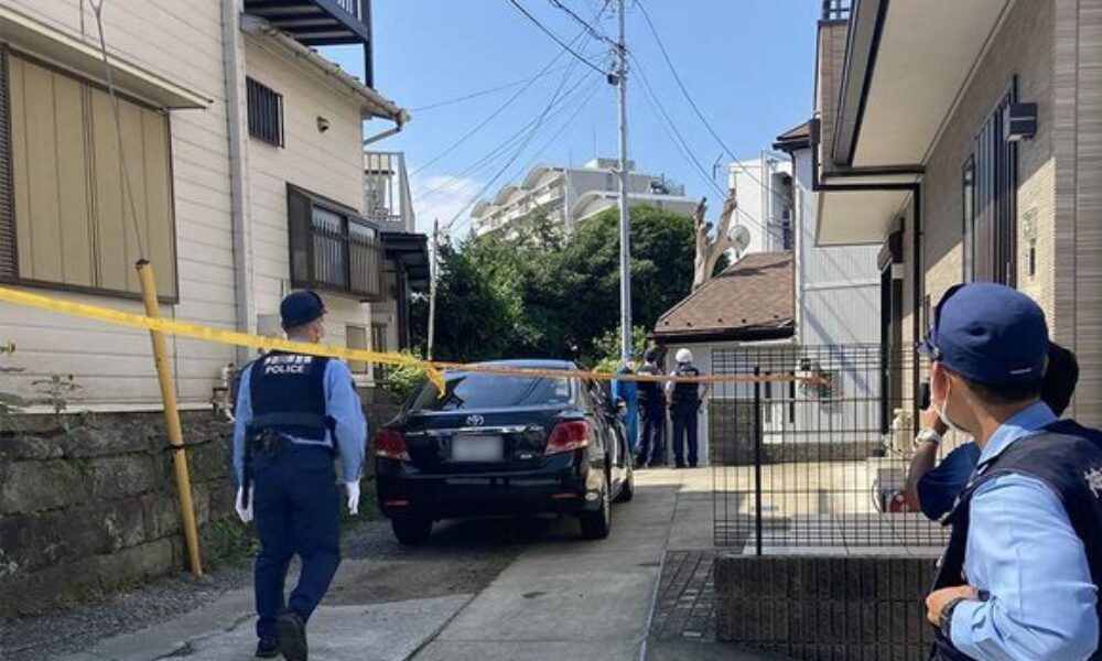 横浜市西区にある住宅で夫婦が殺害され隣の家では男性が自殺した遺体