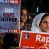 インドの北部で2人の男にレイプされ身体に火をつけられて殺害された少女