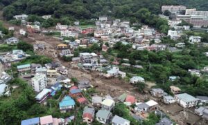 静岡県熱海市で起きた土石流の調査で土壌から見つけ出されたセシウム