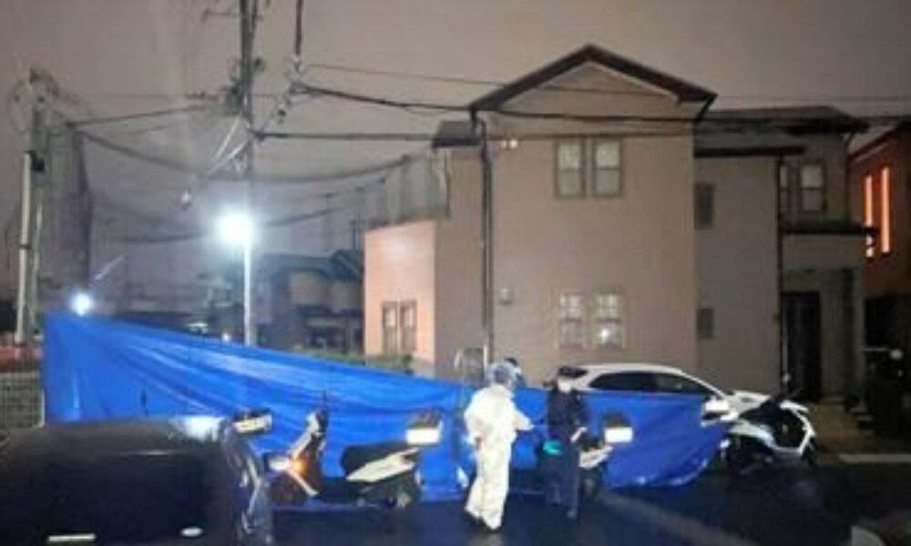 大阪府和泉市のマンションに立てこもった男が警官に発砲されて死亡
