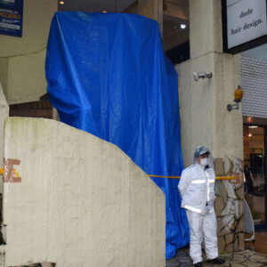 熊本市の中心部にある雑居ビルの空き店舗で女性が何者かに殺害された遺体